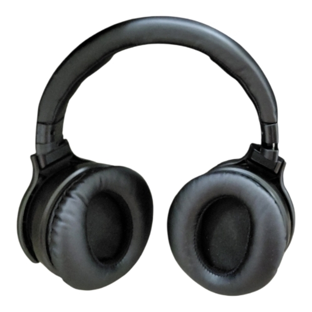 Premium Black Over-Ear Wireless Headphones